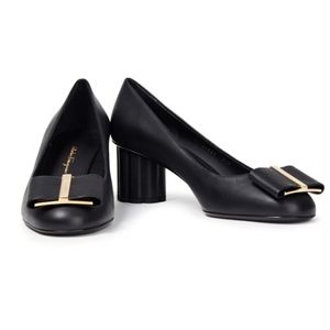 Salvatore Ferragamo Capua Leather Pump
